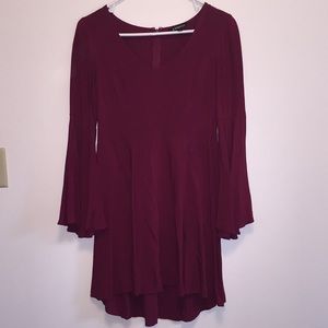 Maroon Express Dress